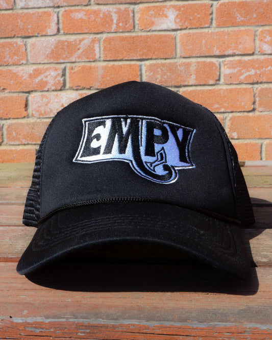 Empy Black Trucker Hat