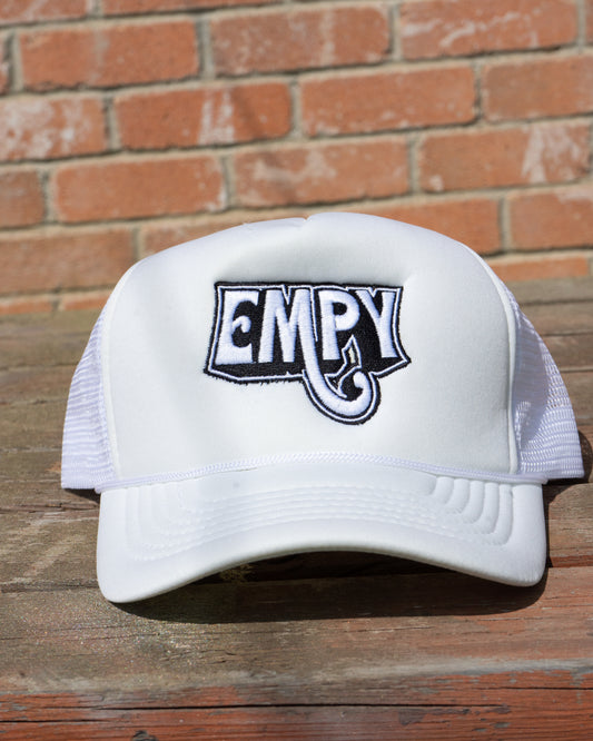 White Empy Trucker Hat